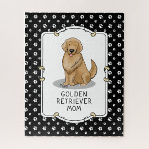 Puzzle Golden Retriever Maman - Chien Maman