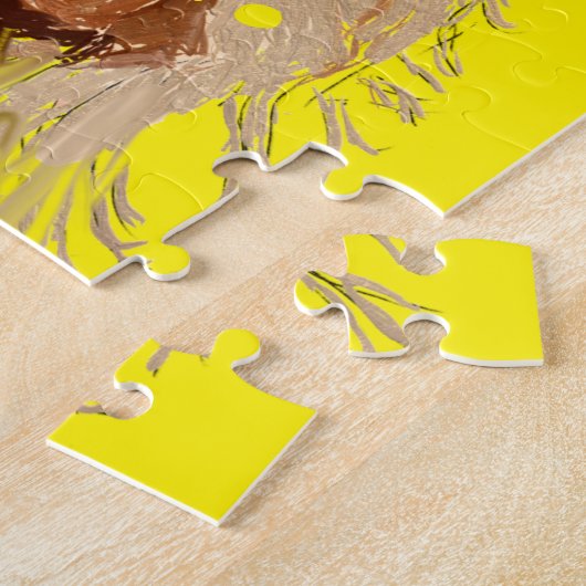 Puzzle Golden Retriever Mom mignon chien race (Côté)