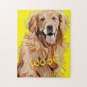 Puzzle Golden Retriever Mom mignon chien race (Vertical)