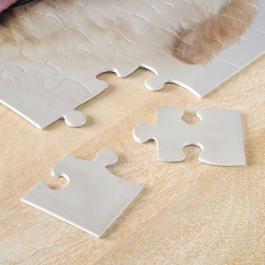 Puzzle Golden Retriever Puppy Sleepy en Couronne (Côté)