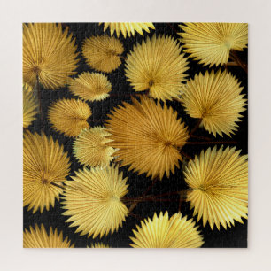 Puzzle Golden Tropical Feuilles : Licuala Elegance