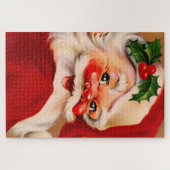 Puzzle Golden vintage santa claus (Horizontal)