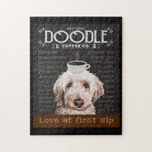 Puzzle Goldendoodle Dog Coffee Company 2