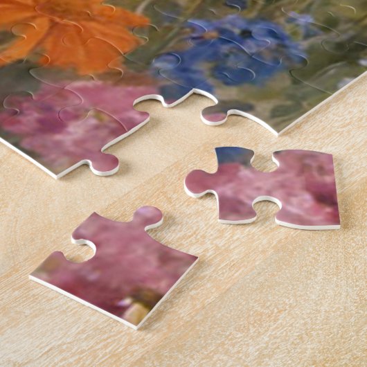 Puzzle Goldendoodle en fleur (Côté)