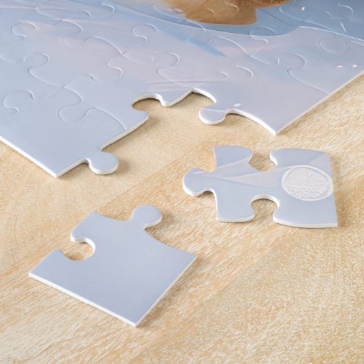 Puzzle Goldendoodle Winter Wonderland Christmas Joy (Côté)