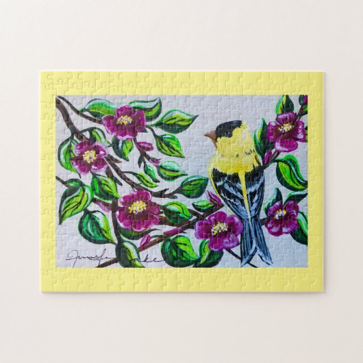 Puzzle Goldfinch (Horizontal)