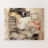 Puzzle Goldilocks et The Three Bears de Arthur Rackham (Horizontal)