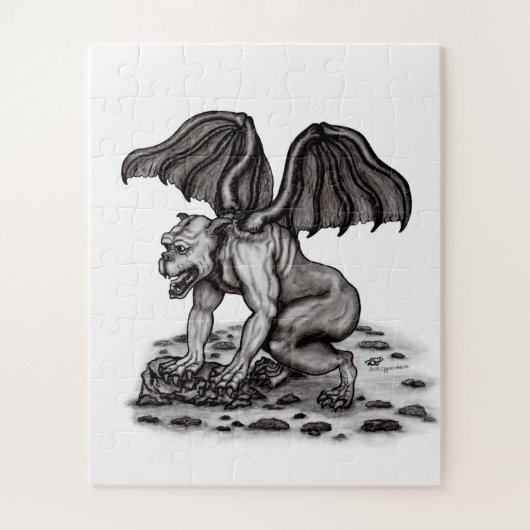 Puzzle Golem Gargoyle (Vertical)