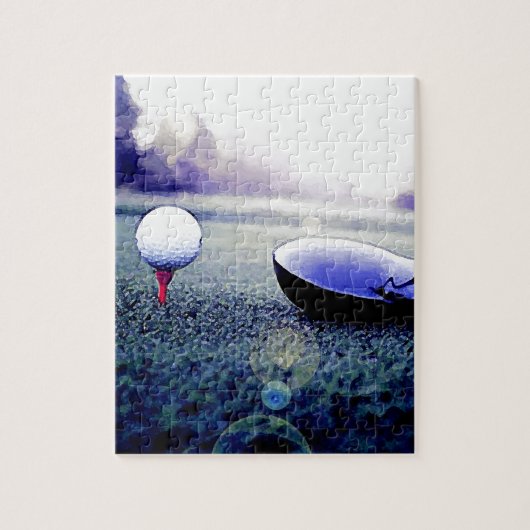 Puzzle Golf - Art photo de sport populaire (Vertical)