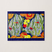 Puzzle golf et fleurs (Horizontal)