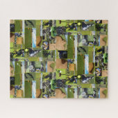 Puzzle Golf Photo Collage, (Horizontal)
