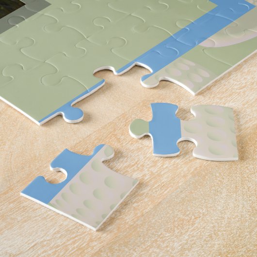 Puzzle Golf Sur La Plage Palm Tree (Côté)