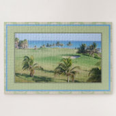 Puzzle Golf Sur La Plage Palm Tree (Horizontal)