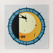 Puzzle Golfeur de disque (Horizontal)