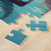 Puzzle Gondola ride in Venice with historic buildings (Côté)