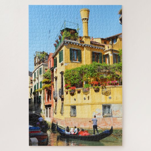 Puzzle Gondolas à Venise (Vertical)
