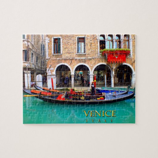 Puzzle Gondolier dans Cannaregio (Horizontal)