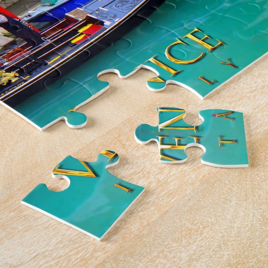 Puzzle Gondolier dans Cannaregio (Côté)
