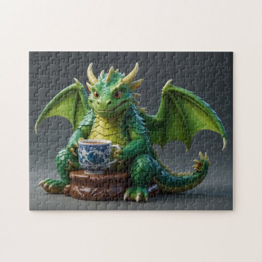 Puzzle Goofy Welsh Dragon Dragon Thé (Horizontal)