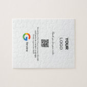 Puzzle Google examen logo de l'entreprise Analyser QR exa (Horizontal)