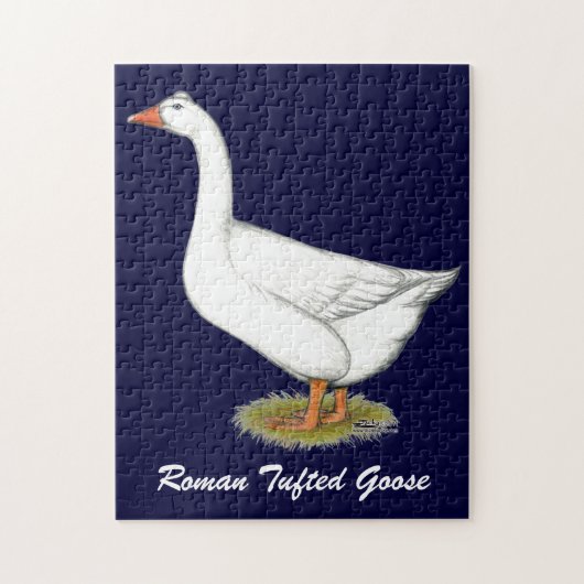 Puzzle Goose Roman Tufted (Vertical)