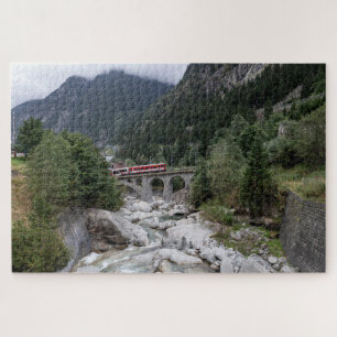 Puzzle Gorge de Schöllenen (allemand: Schöllenenschlucht)