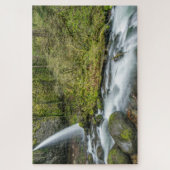 Puzzle Gorge du fleuve Columbia, chutes Ponytail (Vertical)