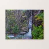 Puzzle Gorge Sunrift Dans Le Parc National Des Glaciers, (Horizontal)