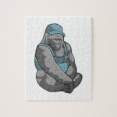 Puzzle Gorilla comme artisan avec clé (Vertical)