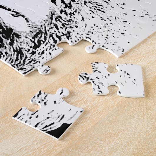 Puzzle Gorilla en colère (Côté)