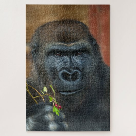 Puzzle Gorilla Et Ses Berries (Vertical)