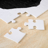 Puzzle Gorilla Pop Art noir et blanc (Côté)