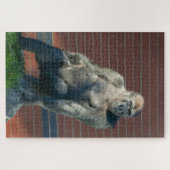 Puzzle Gorille Assis Sur Un Rocher (Horizontal)