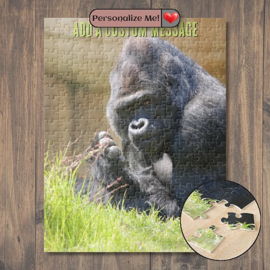 Puzzle Gorille au repos