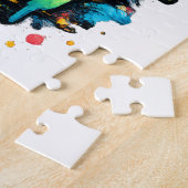 Puzzle Gorille de Graffiti Cool | Motivation d'Art de Rue (Côté)