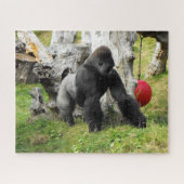 Puzzle Gorille de silverback de plaine (Horizontal)