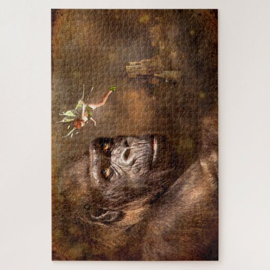 Puzzle Gorille et Fée (Vertical)