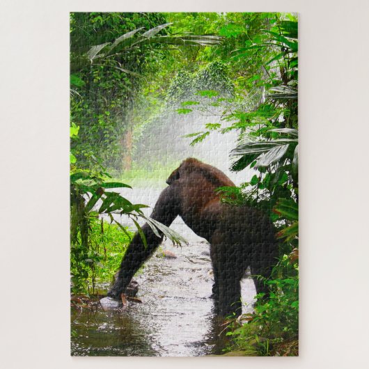 Puzzle Gorilles. (Vertical)