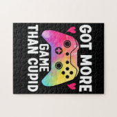 Puzzle Got More Game Than Cupid Valentine Jeu Vidéo (Horizontal)