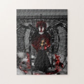 Puzzle Goth Black Spider (Vertical)