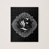 Puzzle Goth Initial E (Vertical)