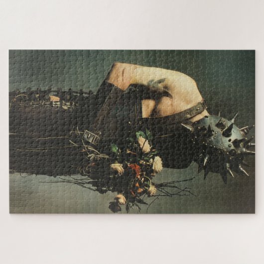 Puzzle Goth Punk Rock Romeo Avec Roses (Horizontal)