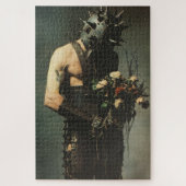Puzzle Goth Punk Rock Romeo Avec Roses (Vertical)