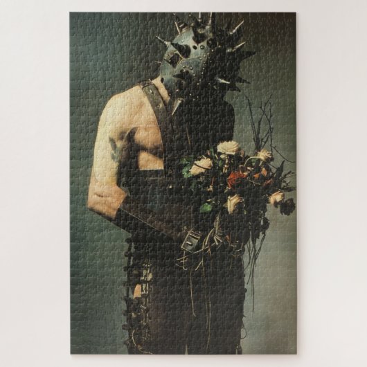 Puzzle Goth Punk Rock Romeo Avec Roses (Vertical)