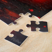 Puzzle Gothic Moonlight Halloween Art Greyhound (Côté)