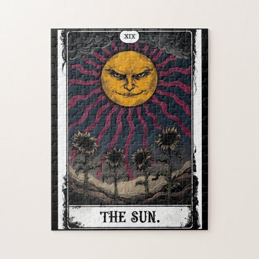 Puzzle Gothic Sun Tarot (Vertical)