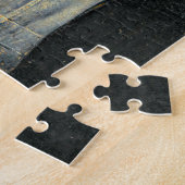 Puzzle gothique américain, peinture d'art (Côté)