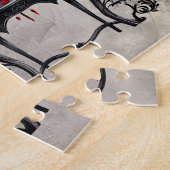 Puzzle Gothique Boudoir | Vanité antique avec chaise à co (Côté)