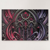 Puzzle gothique floral (Horizontal)