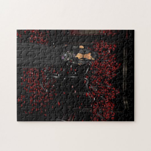 Puzzle gothique foncé (Horizontal)